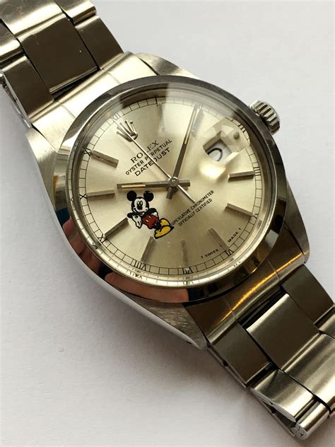 micky maus uhr rolex|mickey mouse watches.